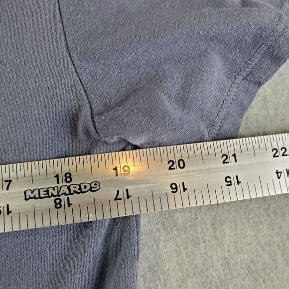 MTV Shirt Womens Large Grey Flower Print Music Television Short Sleeve Tee - Picture 6 of 8